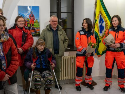 VÝSTAVA ZDRAVOTNICKÉ ZÁCHRANNÉ SLUŽBY JIHOČESKÉHO KRAJE „KDYŽ ČAS JE VŠÍM“